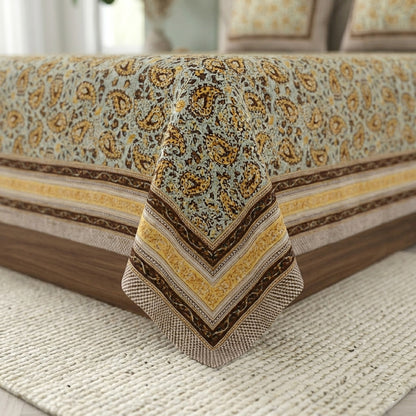 King Size 100% Cotton Double Bedsheet with 2 Pillow Covers